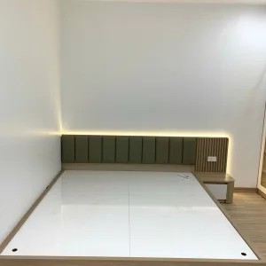 GIƯỜNG NGỦ GỖ CÔNG NGHIỆP MDF CAO CẤP