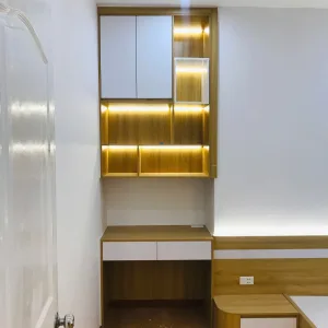 Bàn Học Gỗ Công Nghiệp Hiện Đại