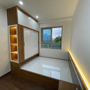 Giường gỗ công nghiệp rộng 160cm